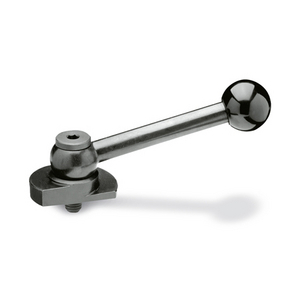 GN918.1-40-SK-L Spannriegel mit SECHSKANT, links