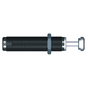DECELERATORE SERIE MINI AUTOCOMPENSANTE+CONTATTO MORBIDO - SENZA BOTTONE-STELO LUNGO SC190EUM-3-880