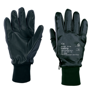 WINTERHANDSCHUH ICEGRIP 691 9 PP51530009, Nylon, prof. Innenfl., sw/bl, Strickb., Thins.