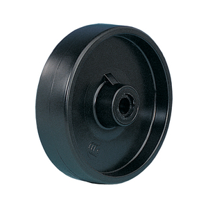ROUE POLYPROPYLENE D150MM MOYEU LISSE CHARGE 200KG