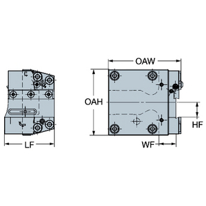COROMANT REVOLVERKOPPELING APBR-MZ-A-25-HP