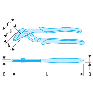 PINZA REGOLABILE 180