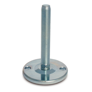 PIEDINO FERRO D.80+ FORI STELO M16X150 M.P. 15505