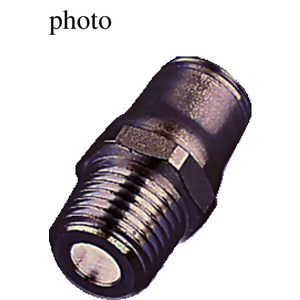 3905 - MALE STUD, BSP TAPER AND NPT