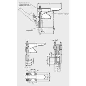 GN851.1-160-T3 Verschluss-Spanner