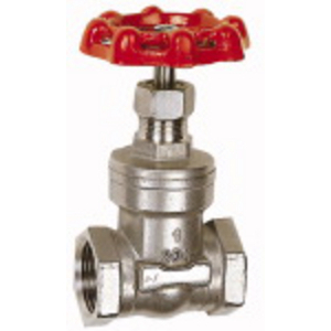 250.37 ES Muffen-Absperrschieber, Edelstahl 1.4401/1.4408, G 1 1/4