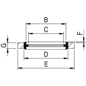 WASHER BI-MATERIAL  B 1/8