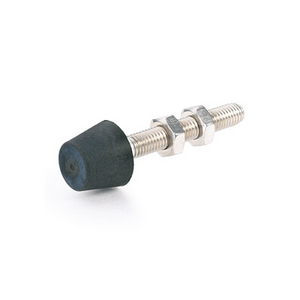 GG.AU541 - PUNTALE PER ATTREZZO DI SERRAGGIO ACCIAIO O ACCIAIO INOX GOMMA ACCIAIO INOX AISI 304 SRH-SST-M6X55