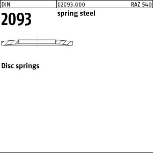 DIN2093 70X35.5X3.5 1.8159 Tellerfeder