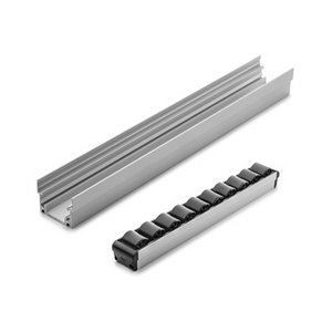 429900-1080 - PROFILO ELEROLL PER ELEMENTI A RULLI ALLUMINIO RLT-AL-1080-AN