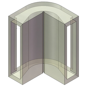 COIN PU POUR SANGLE 70 MM