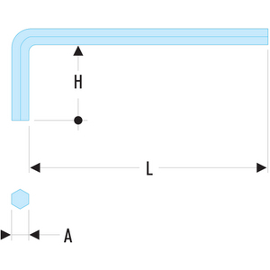CHIAVE ESAGONALE 82H.3.5