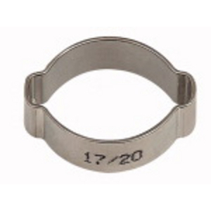 157 G-ES 2-Ohr-Schl.klemme, ES (W4), Spannbereich 17-20 mm, 7,5 mm