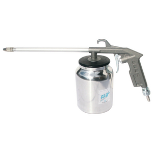 PISTOLET PULVERISATEUR METAL 1L GODET EN ALUMINIUM