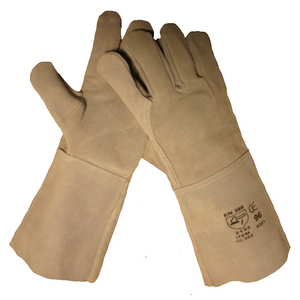 LASHANDSCHOEN 5 VINGERS GEHEEL SPLIT 15 CM KAP