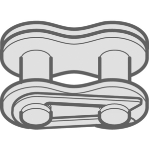 RENOLD SD CHAIN SLUITSCHALM STAINLESS STEEL 12B1 - 185634-26