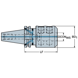ADAPTATEUR BIG-PLUS MAS-BT VERS WELDON / ISO 9766