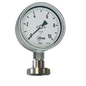 MANO A SEPARATEUR ALIMENTAIRE CLAMP 51 VERTICAL 0/6 BAR