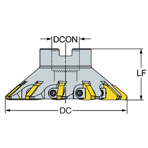 FRAISE COROMILL 162 P/TAILLAGE D ENGRENAGES
