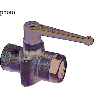 BALL VALVE 1/4BSP PANEL MTG 6402 07 13