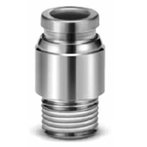 KQB2S, Metal One-touch Fitting, Hexagon Socket Head Male Connector
