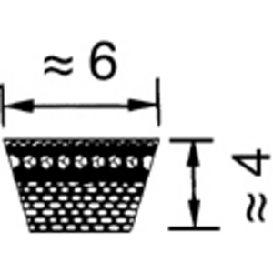 Keilriemen Von OPTIBELT VB Z787 Ld / 10×765 Li Z30 #44-50-053 - Foto 8
