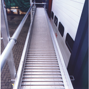 ALTREX LOOPBRUG ALUMINIUM 4.00 MTR (ZONDER HAKEN)