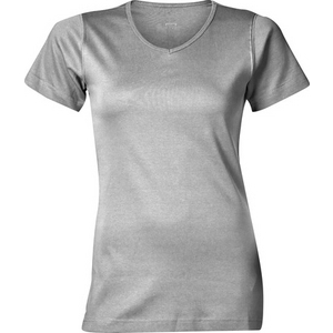 MASCOT LADIES T-SHIRT NICE LIGHT GRAY MELEE M 3XL