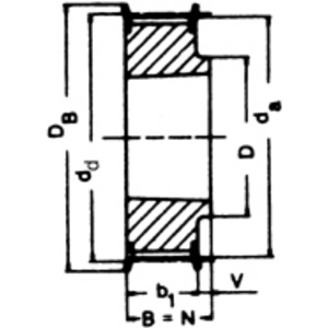 1648591-PULEGGE HTD TB 64 5M 15 TB 1210