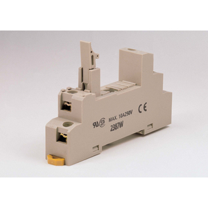 MONTAGGIO DIN, TERMINALI A VITE PER RELE' G2R-1-S/T, G3R P2RF-05-E