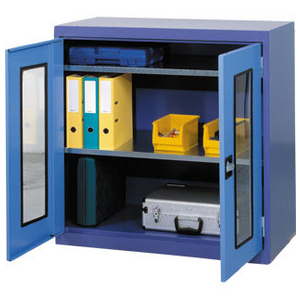 ARMOIRE PTES BATT PLEXI 2 TAB L1000XP500XH1000MM 4040/1060