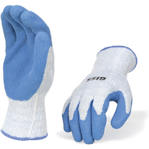 Glove G-GRIP BLUE WINTER (cotton/latex coated polyester) Size 9