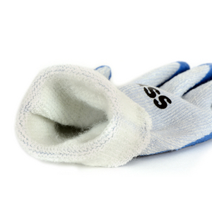 Glove G-GRIP BLUE WINTER (cotton/latex coated polyester) Size 9