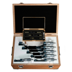 MICROMETRI PER ESTERNI SET 0-150MM, (6 PCS.), 0,01MM 103-913-50