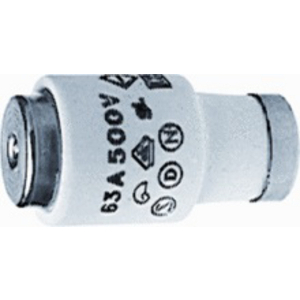 HAGER ZEKERING D3 T LE3363 63AMP 500V TRAAG (DS=5ST)