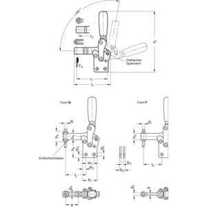 GN810.11-850-F Vertikal-Spanner LONGLIFE