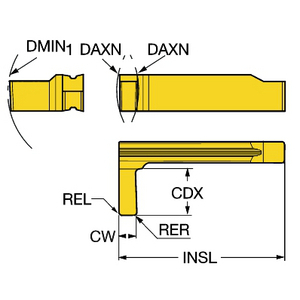 COROMANT COROCUT WPL GROEFSTEKEN LG123L1-0200-0002-GS1115