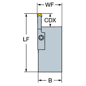 PORTE OUTIL TMAX CERAMIQUE R176.9-3236-06
