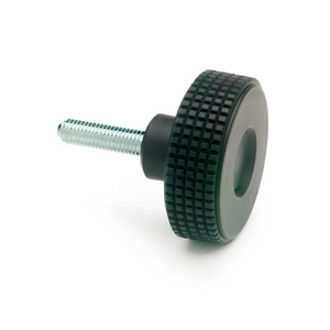 34346-C9 - MANOPOLA BUGNATA TECNOPOLIMERO PRIGIONIERO FILETTATO IN ACCIAIO ZINCATO MBT.40 P-M6X20-C9