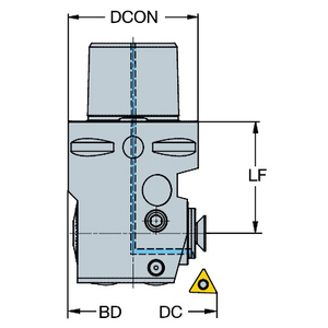 COROMANT CAPTO VERS CORPS D OUTIL COROBORE 826