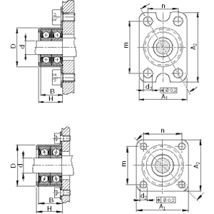 R-1590-406-00 Festlagereinheit LAF
