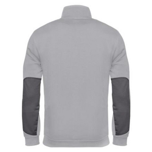 SWEAT-SHIRT MICHIGAN T.XL GRIS GRAPH. COL MONTANT ZIPPE