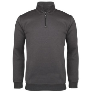 SWEAT-SHIRT MICHIGAN T.XL GRIS GRAPH. COL MONTANT ZIPPE