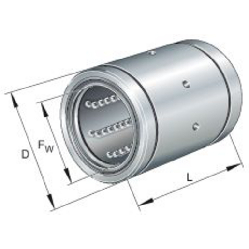 Roulement Bosch Rexroth KBMFT-8-DD-NR – 8x16x46mm – 1 Pièce, Fait En Allemagne