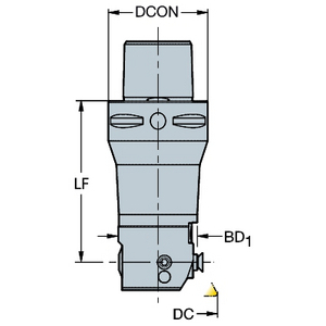 COROMANT CAPTO VERS CORPS D OUTIL COROBORE 825