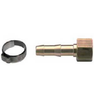 DOUILLE D6 ET ECROU M12X100G EN KIT LIVRE AVEC COLLIER