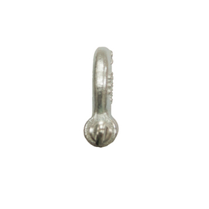 MANILLE LYRE A PITON A OEIL D.14 ZINGUE BLANC CMU 800KG CS=5
