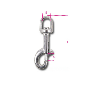 082640212-MOSCHETTONE A GIRELLO INOX 12 8264 12