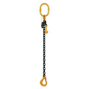 CHAIN SLING 1 LEG Hooks with latch D.13 5,3