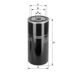 MANN OLIEFILTER WD920